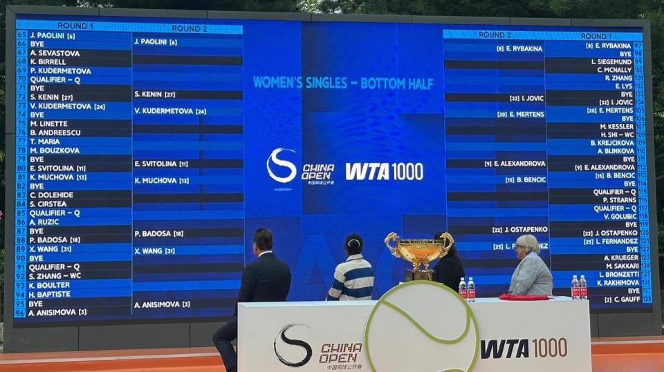 阿尼西莫娃, 首要任务是, 中网官方社